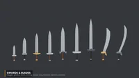 LowPolyWeaponsPack - Preview image 5