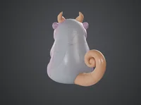 Soft Fantasy Creature – Decorative Figurine - Preview image 3