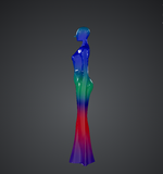Chromatic Form – Abstract Human Sculpture STL - Preview image 1 - STL 3D print