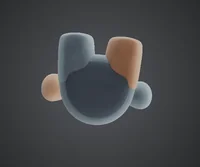 Soft Buddy Doll – Minimal Cute Figurine STL - Preview image 3