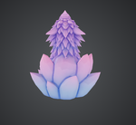 Crystal Dragon Piggy Bank – 3D Printable Fantasy Coin Bank - Preview image 3 - STL 3D print