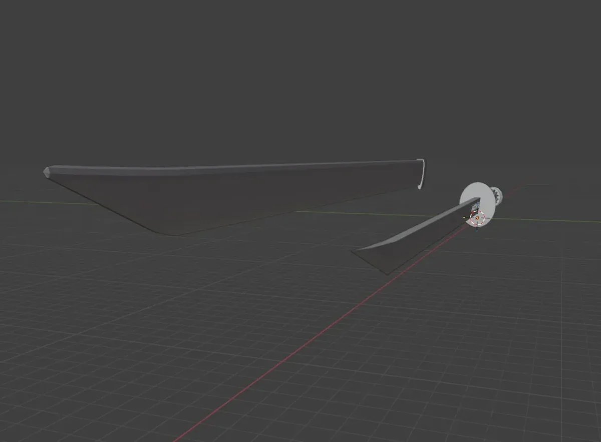 Decorative Katana Sword - 3D model