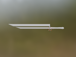 Decorative Katana Sword - Preview image 3 - STL 3D print