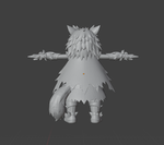 Dragonhide Fox Huntress - Preview image 7 - STL 3D print