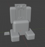 Blocky Coin Bank – 3D Printable Piggy Bank with Removable Bottom (STL) - Preview image 2 - STL 3D print