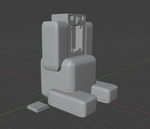 Blocky Coin Bank – 3D Printable Piggy Bank with Removable Bottom (STL) - Preview image 3 - STL 3D print