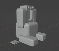 Blocky Coin Bank – 3D Printable Piggy Bank with Removable Bottom (STL) - Preview image 3
