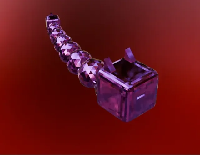 Flexi Crystal Cat 3D model by admine