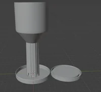 Automatic Chicken Feeder – Gravity Feed Poultry Dispenser (STL) - Preview image 2