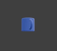 Classic Coffee Mug – Minimal 3D Printable Cup (STL) - Preview image 3