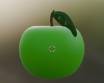 Apple Set – Whole & Bitten Apple Decorative Models - Preview image 1 - STL 3D print