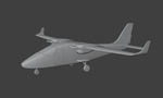 Tecnam P2006T – Detailed Twin Engine Aircraft - Preview image 1 - STL 3D print