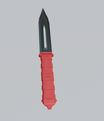 Stylized Fantasy Dagger – Game Ready + 3D Printable (STL + GLB) - Preview image 2