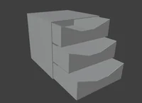 Minimalist 3 Drawer Desk Organizer - Preview image 2