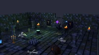Low Poly Dark Fantasy — RPG Environment & Props Pack - Preview image 2