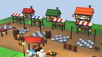 Low Poly Fantasy Village — Environment & Props Pack - Preview image 3