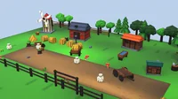 Low Poly Fantasy Village — Environment & Props Pack - Preview image 4