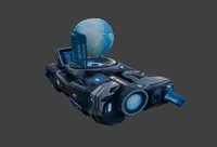 Sci-Fi Holographic Scanner Device - Futuristic Globe Project - Preview image 2