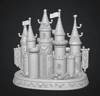 Princess Castle Organizer STL File for 3D Print - Preview image 10
