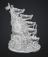 Advertising Enchanted Shipwreck Shell Bowl Organizer STL File for 3D Print - Preview image 9