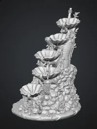 Advertising Enchanted Shipwreck Shell Bowl Organizer STL File for 3D Print - Preview image 11