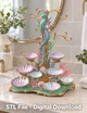 Seahorse Coral Shell Bowl Organizer STL File for 3D Print