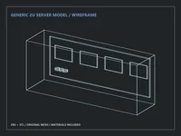 Generic 2U Server Model - Preview image 1