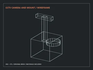 CCTV Camera and Mount