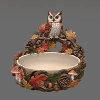 Autumn Owl Bowl Organizer STL File for 3D Print - Preview image 2