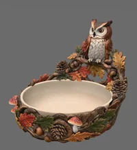 Autumn Owl Bowl Organizer STL File for 3D Print - Preview image 5