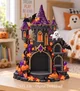 Haunted Halloween Castle LED Candle Holder STL File for 3D Print