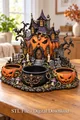 Haunted Pumpkin House Organizer STL File for 3D Print