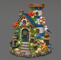 Coastal Lighthouse LED Light Holder STL File - Preview image 2