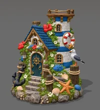 Coastal Lighthouse LED Light Holder STL File - Preview image 3