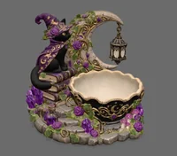 Witch Cat Crystal Bowl Organizer STL File for 3D Print - Preview image 6