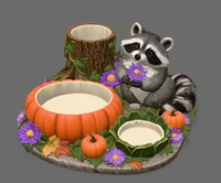 Autumn Raccoon Organizer STL File for 3D Print - Preview image 4