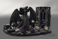Gothic Dragon Organizer STL File for 3D Print - Preview image 6