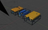 Underwater ROV Pack (low poly) - Preview image 4