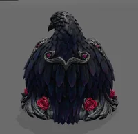 Gothic Raven Candle Holder STL File for 3D Print - Preview image 6