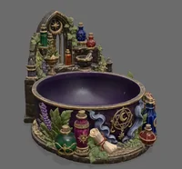 Violet Witch Cauldron Organizer with Potion Bottles STL File for 3D Print - Preview image 9