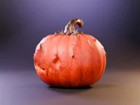 Evil Jack-o'-Lantern Pumpkin – Halloween 3D Model | Print STL/3MF + Game GLB/FBX LODs - Preview image 4
