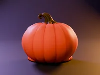 Pumpkin Mimic Evil – Evil Halloween Pumpkin Monster | STL 3MF OBJ FBX - Preview image 5