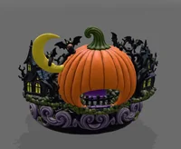 Halloween Organizer Bowl STL File for 3D Print - Preview image 6