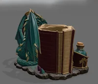 Turquoise Dragon Organizer STL File for 3D Print - Preview image 7