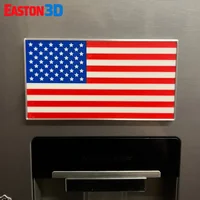 USA Flag + Stand + Fridge Holder STL + Bonus 3MF Flag - Preview image 3