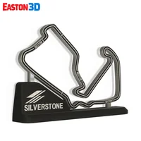 F1 SILVERSTONE CIRCUIT + Stand STL + Bonus 3MF Flag - Preview image 3