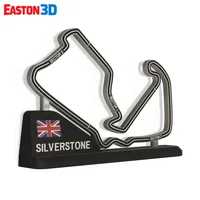 F1 SILVERSTONE CIRCUIT + Stand STL + Bonus 3MF Flag - Preview image 4
