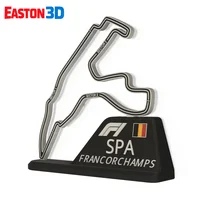 F1 SPA CIRCUIT + Stand STL + Bonus 3MF Flag - Preview image 2