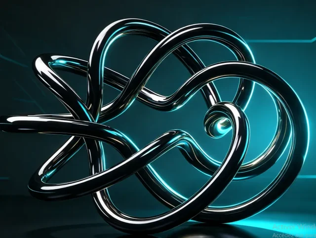 NEXUS INFINITY-Sculpture geométrique futuriste 3D model by Youssoupha