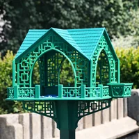 Pagoda Bird House – Outdoor Bird Feeder (3D Printable STL) - Preview image 1